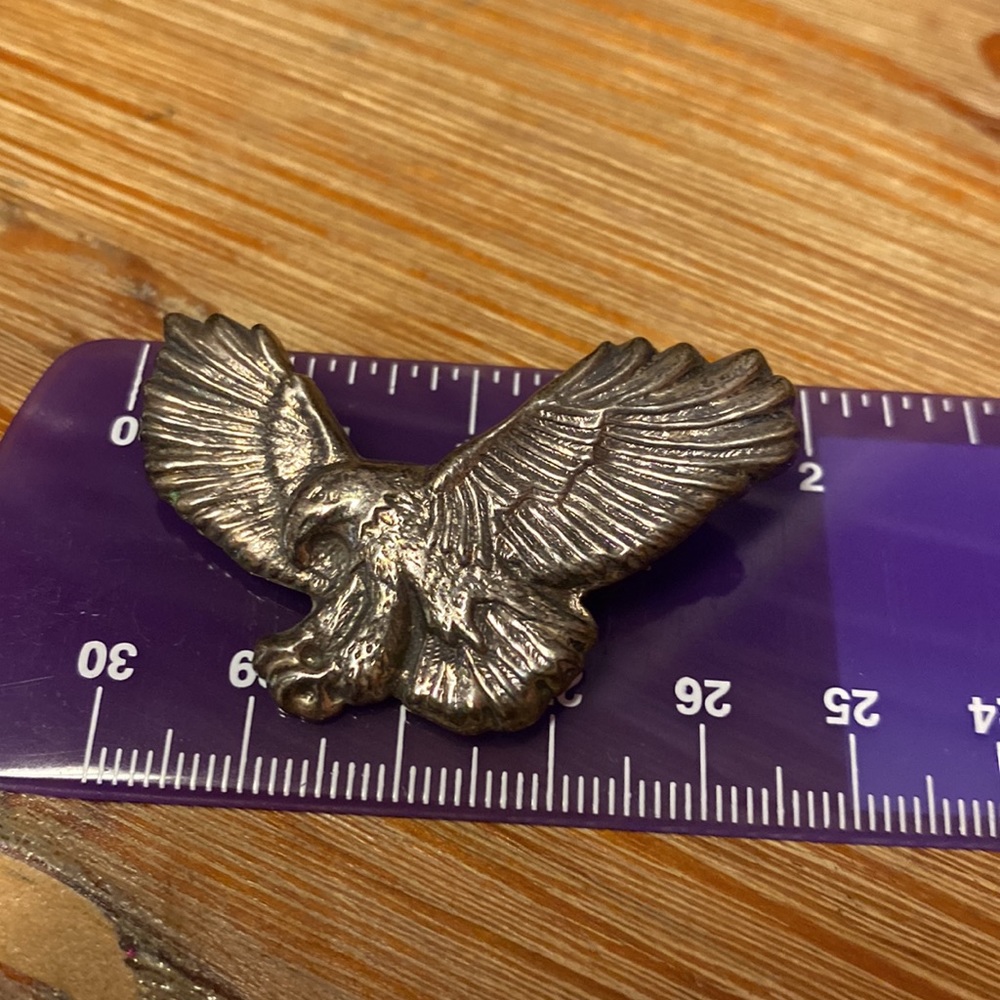 Silver eagle pin - Picture 5 of 5